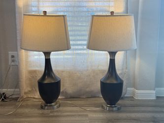 Pair Of Mid-Century Modern Table Lamps