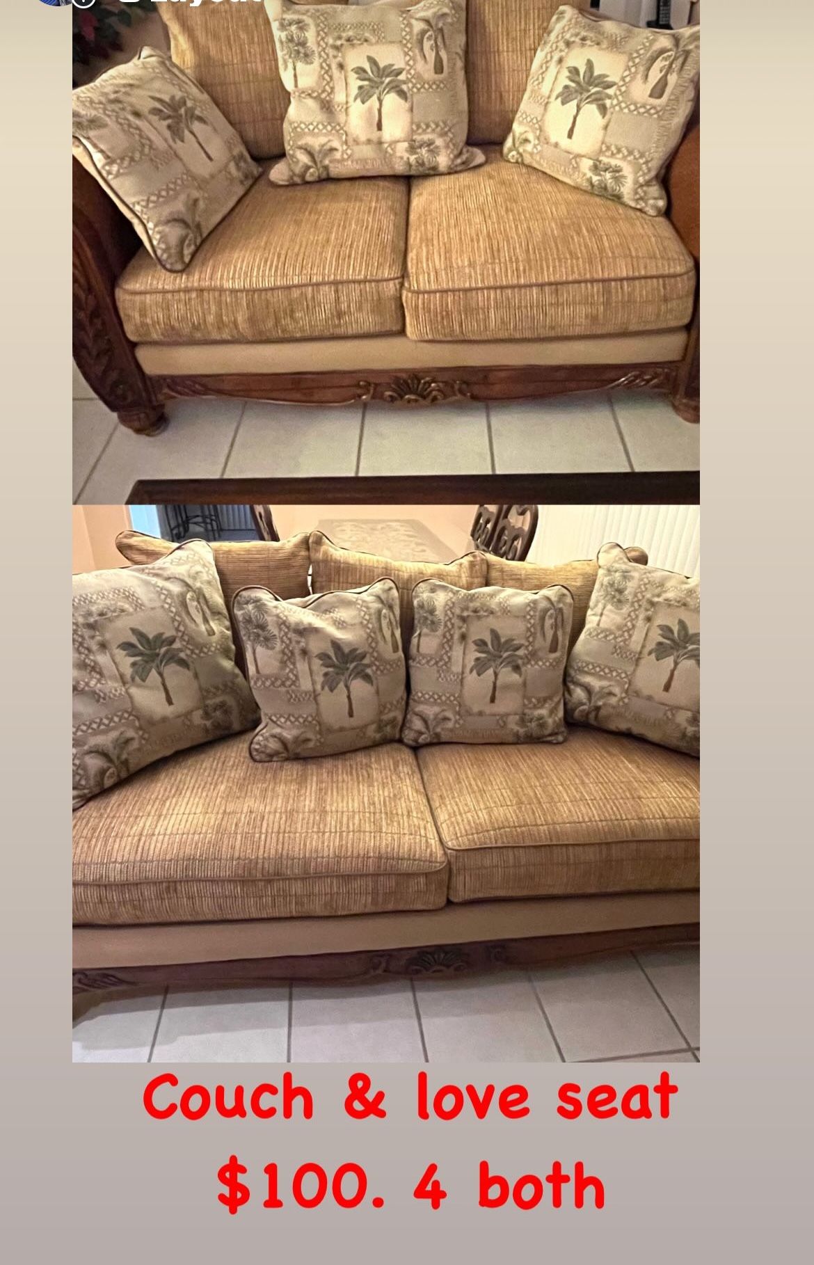 Tropical Couches
