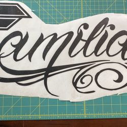 Familia Decal 