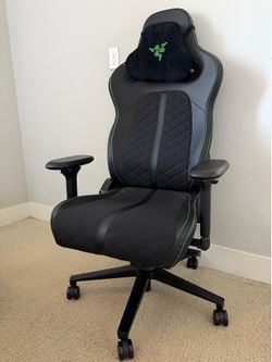 Razer Enki X Essential Gaming Chair – Black/Green – Excellent Condition