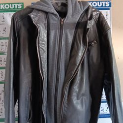 Guess Faux-Leather Jacket