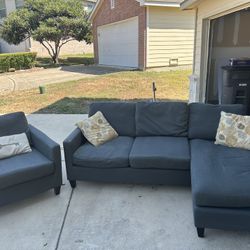 Couch, Chair, And Pillows!