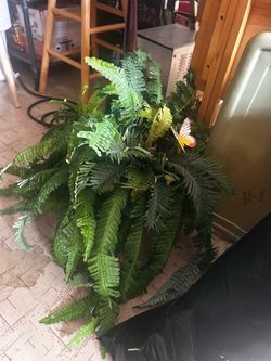 Faux plants