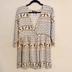 For Sienna Floral Babydoll Dress
