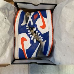 Jordan 1 mid “knicks” size 8