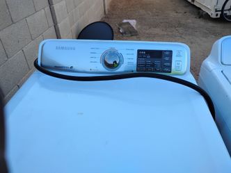 Washer and dryer set