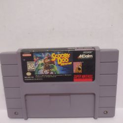 Super Nintendo Scooby Doo SNES Tested, Working, Authentic 