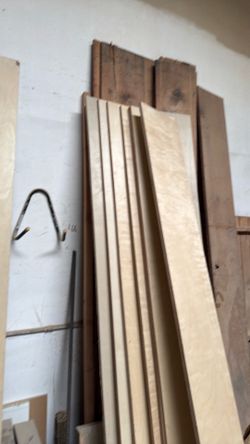 Scrap 3/4 birch ply  8 feet  20 boards