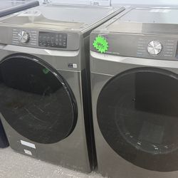 Samsung Washer And Electric Dryer 