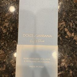 Dolce gabbana cologne/perfume