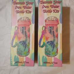 Decorate Your Own Water Bottle Kits