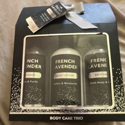 Body Care Trio (French Lavender)