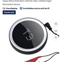 Vagus Nerve Stimulator With War Clips, New