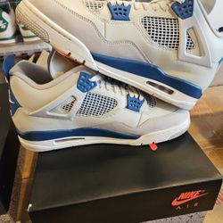 Size 13, 12, 11.5 Jordan 4 Military Blue IN HAND