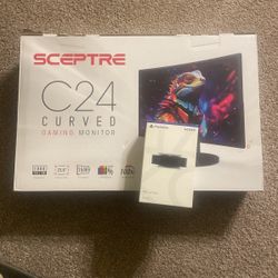 Gaming Monitor And Camera 