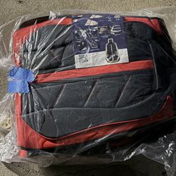 OTOEZ Luxury Car Seat Covers Full Set Front Back Cushion Protector Universal Fit