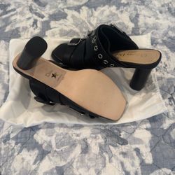 DIOR PUNK HEELED SLIDE