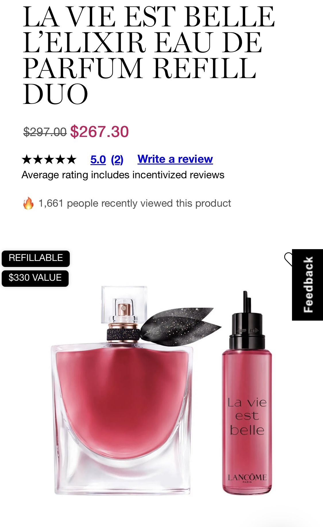 Perfum La vie Est belle 