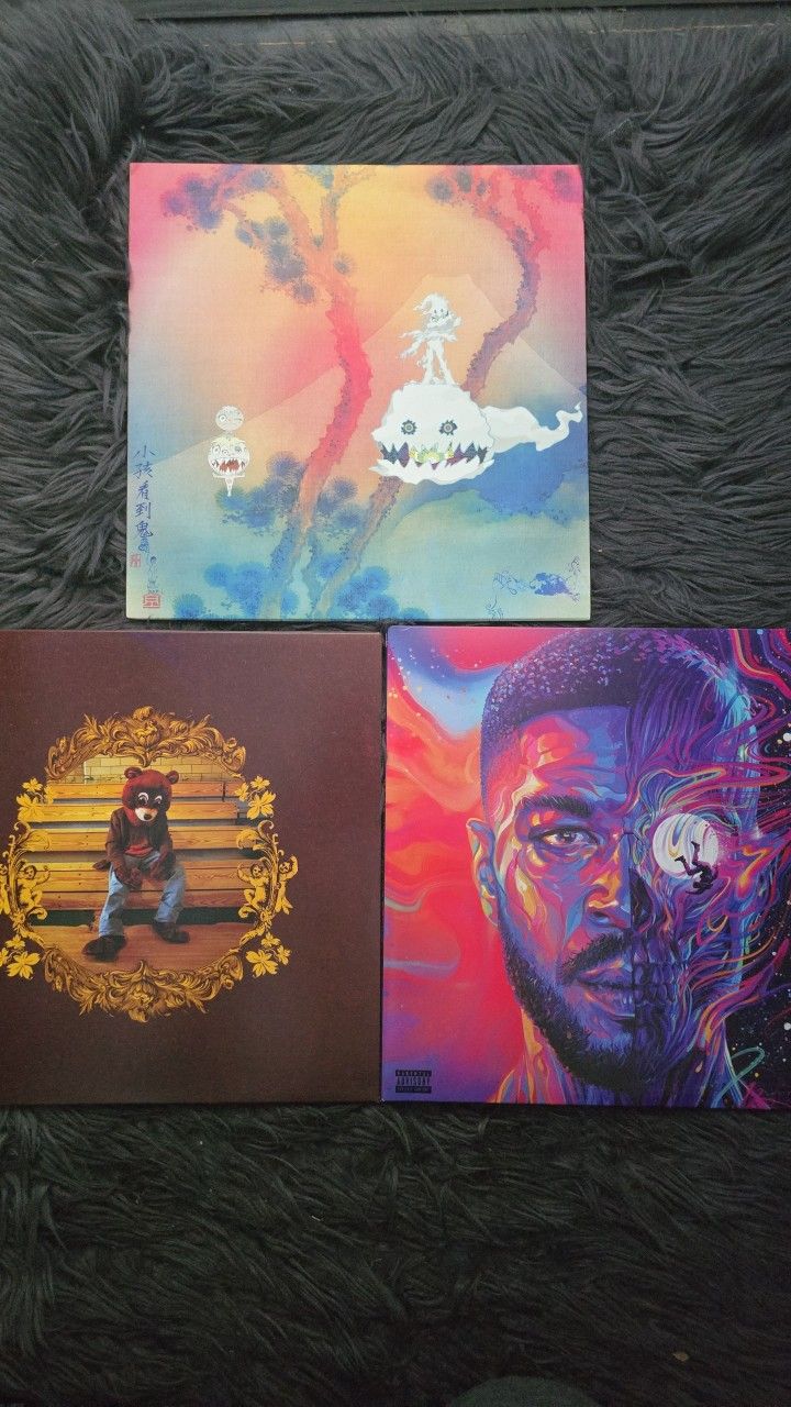 Kid Cudi Kanye Vinyl Records