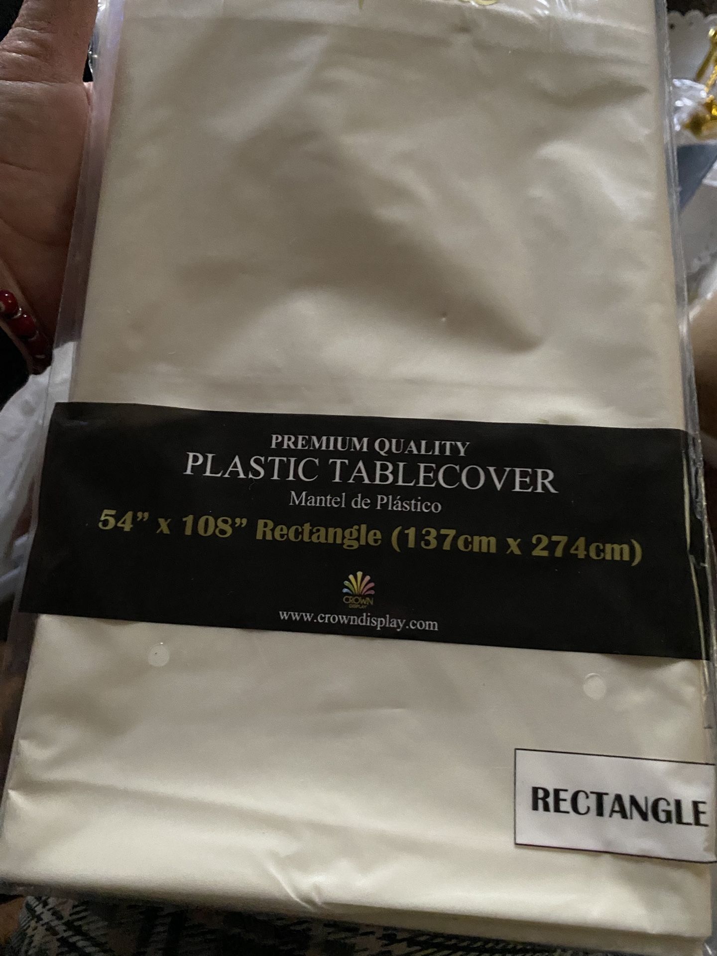Plastic Tablecovers