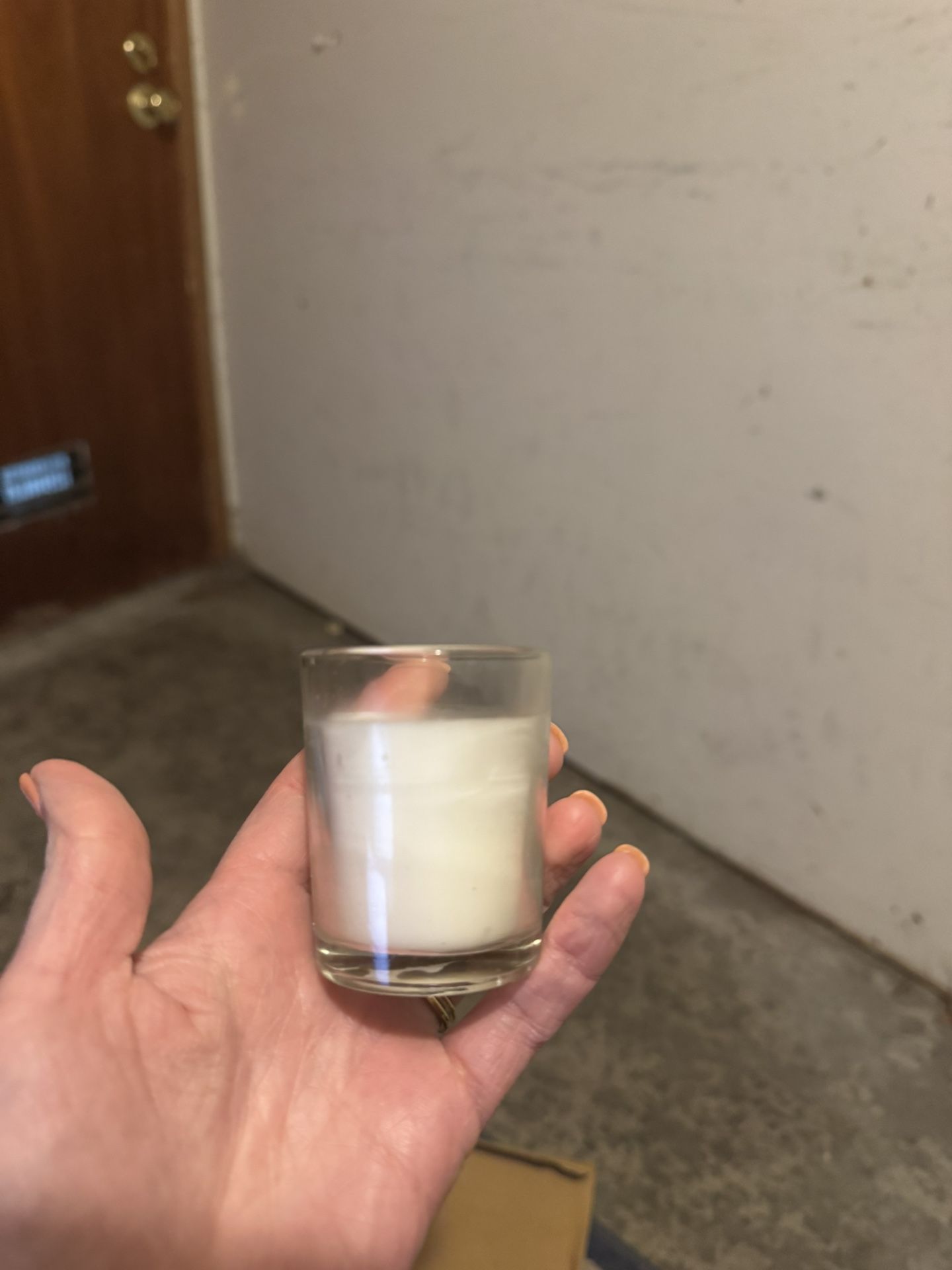 178 Used White Votive Candles