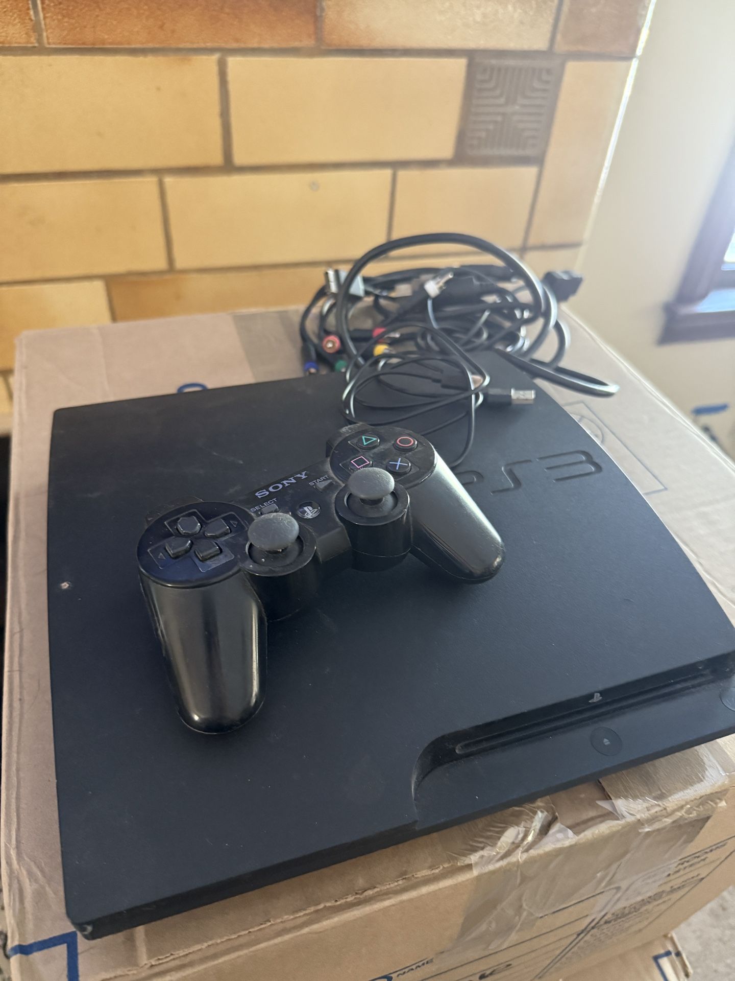 PS3 Bundle (with Rockband Guitar, Drums, And Movement Kit)