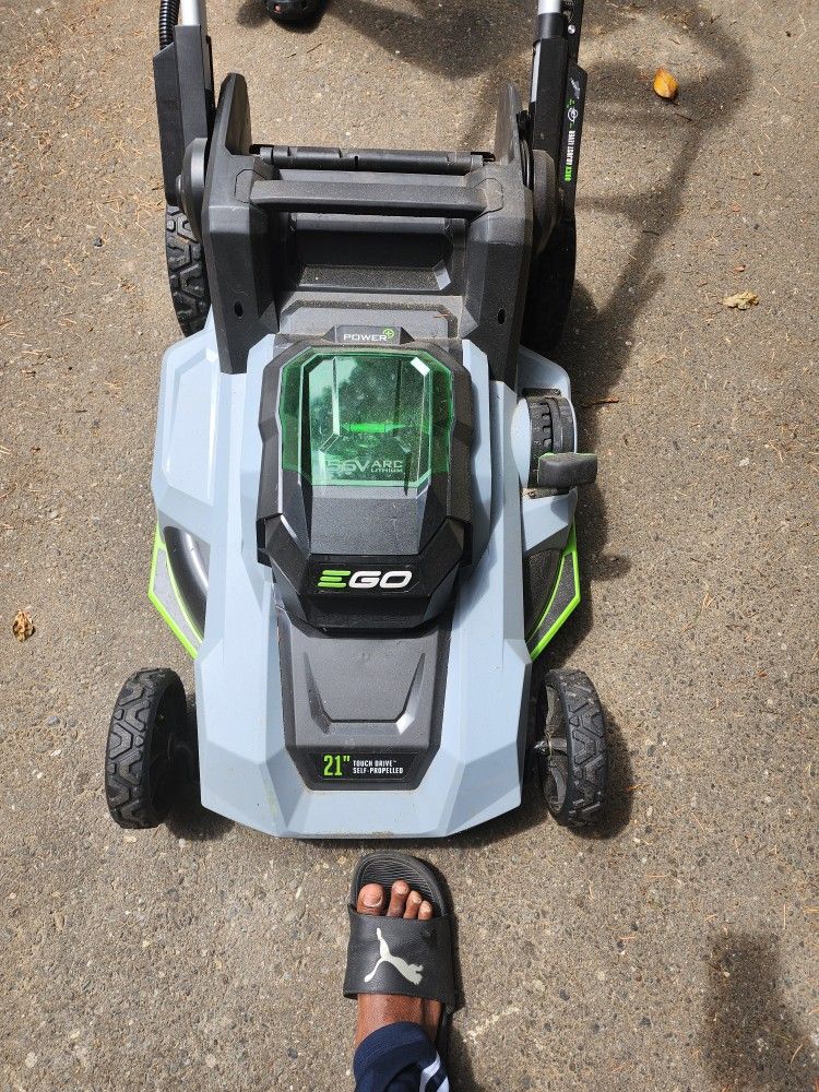 Ego Push Mower.