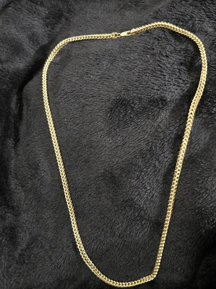 10K Gold Cuban Chain 24" 17g Like New