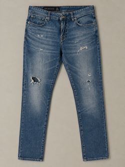 A/X Armani Exchange - Washed Denim Jeans