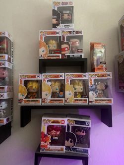 Large Collection of Anime Funko Pops
