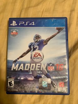 Madden NFL16 ps4