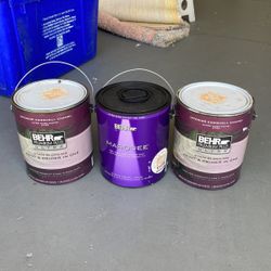 3 Gals. of Behr Paint. Indoor Paint 
