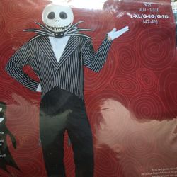 Jack Skellingtom Men Costume