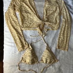 Bikini Top w/ Matching Cover 