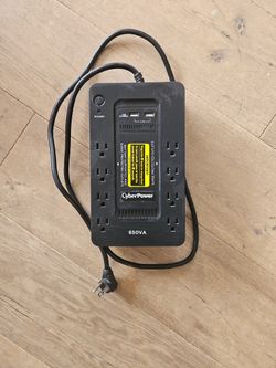 Cyberpower 650 V 8 OUTLET UPS Battery BACKUP