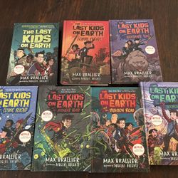 Last Kids on Earth 1-7 hardcovers