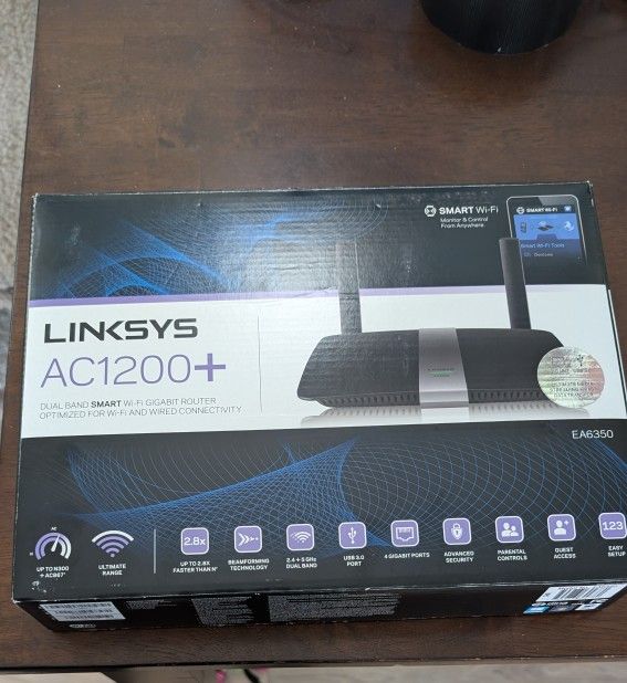 Linksys Router AC1200+