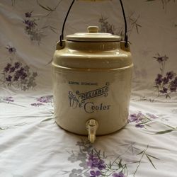 Vintage Corona Stoneware Reliable cooler