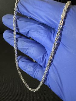 Silver Byzantine Chain Necklace