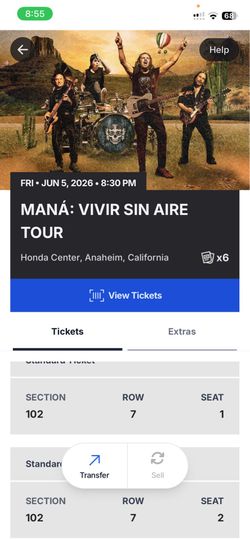 MANA  Vivir sin Aire Tour Fri June 5