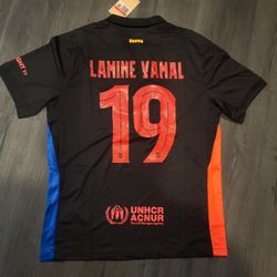 Yamal Barcelona Black Jersey