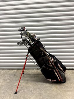 Golf Club Set TaylorMade M6 Bettinardi Putter Mizuno Irons Callaway Bag