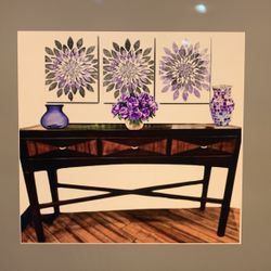 3 Drawer Console Entryway Table