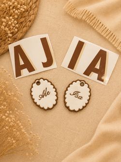 Embroidered Luggage Tag / Decal