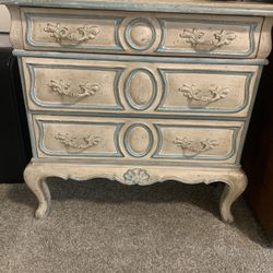 French Provincial Side Table/ Night Stand 