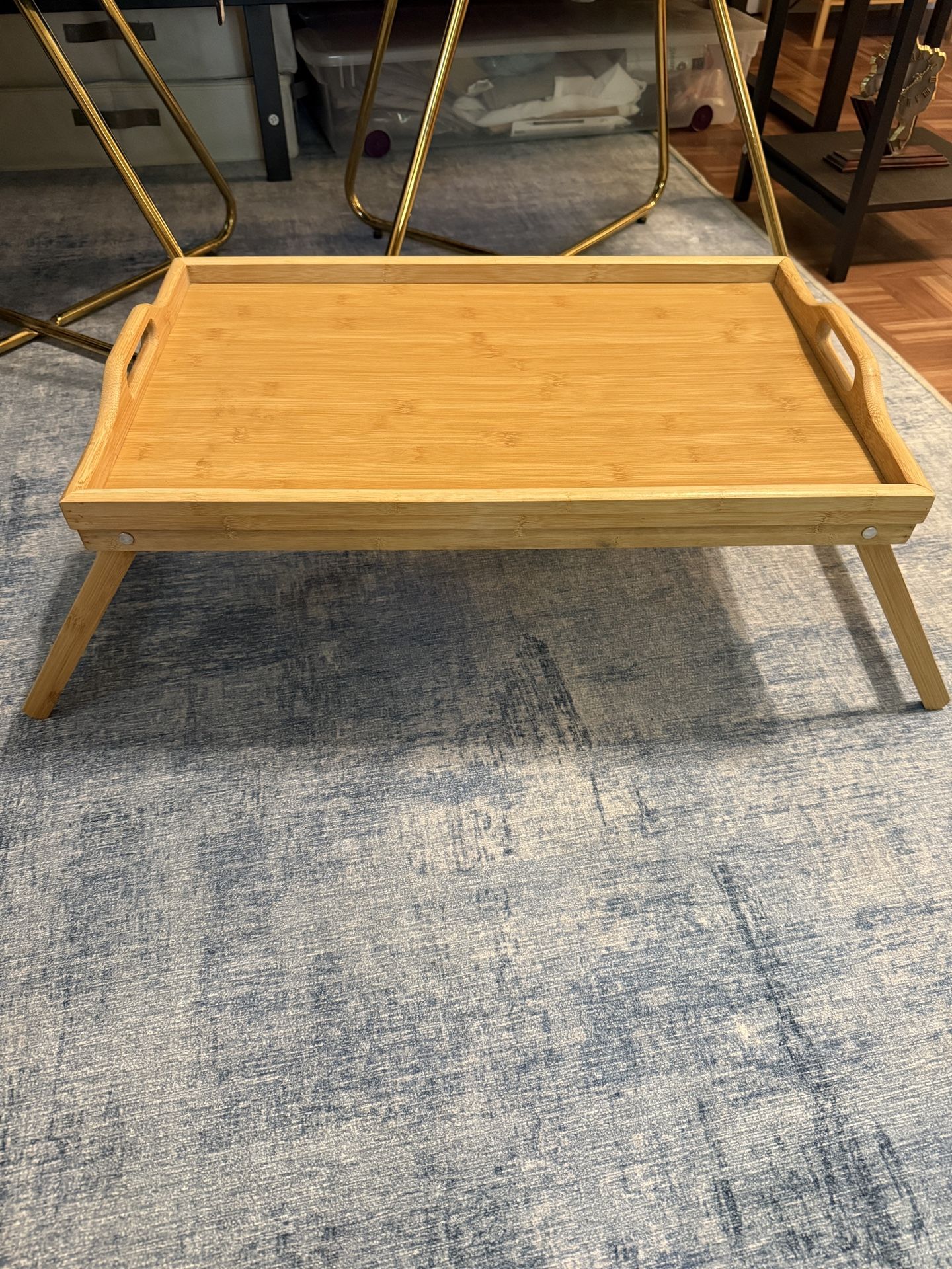 Foldable Bamboo Tray