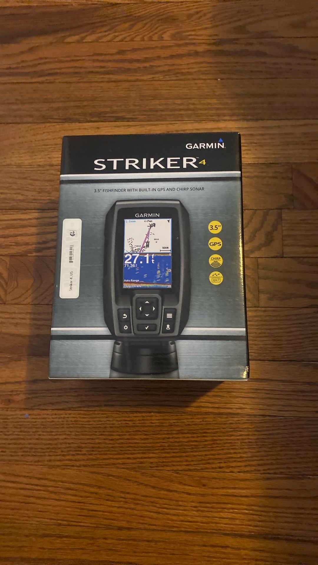 Garmin Striker 4 3.5” Fishfinder With Built In Gps