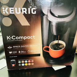 Keurig K-Compact Single-Serve K-Cup Pod Coffee Maker, Black