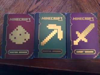 3 Minecraft books guides