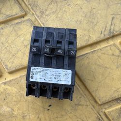 40/20Amp Siemens Breakers